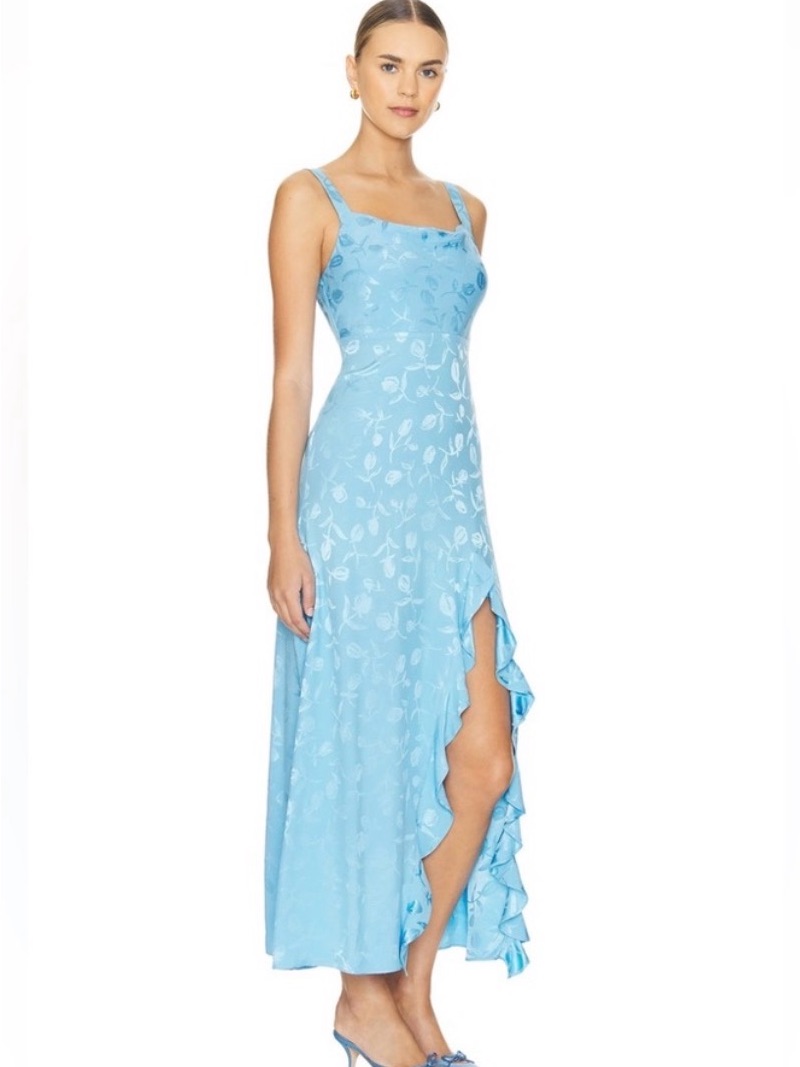 Kitri Carissa Jacquard Maxi Dress, Sz 12 — image 2 of 8